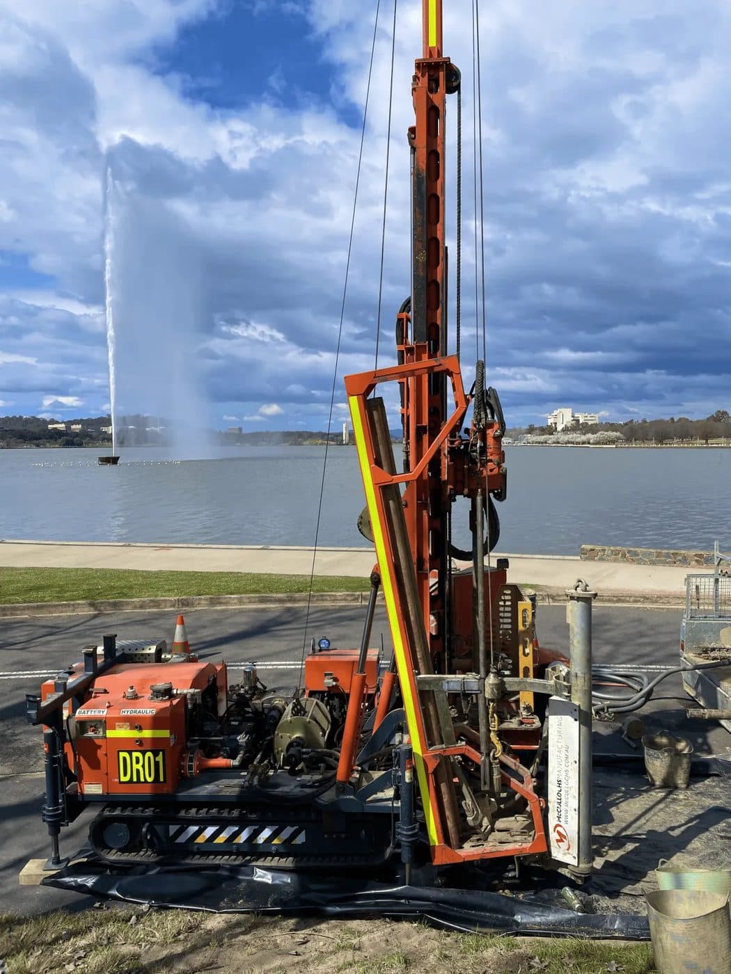 Momentum Geotechnical on site